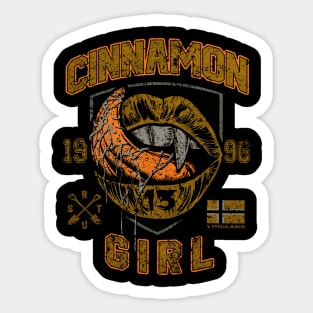 CINNAMON GIRL Sticker